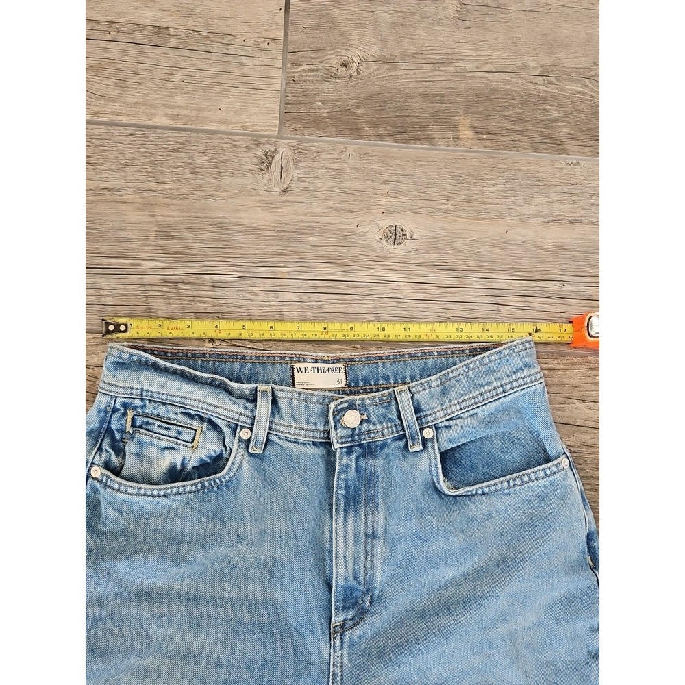 Free People‎ We The Free Deep Size 31 - Xena High Rise Slim Straight - Picture 12 of 16